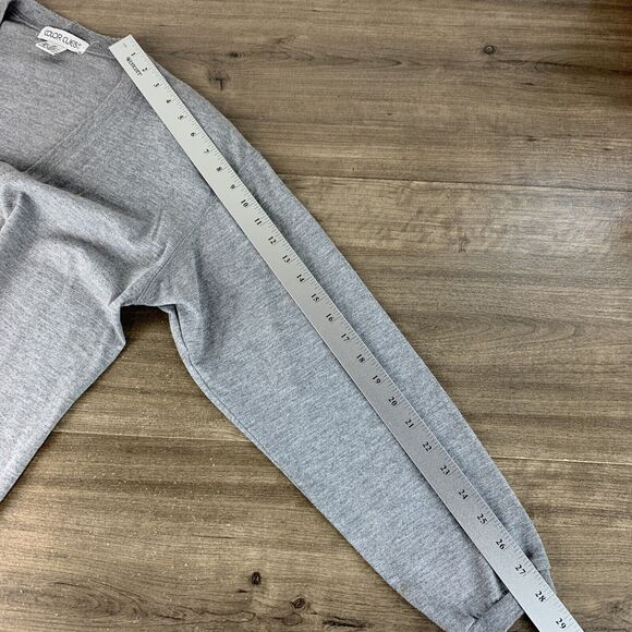Color Cues Womens Cardigan Sweater Size Medium Gray Pockets Button Lightweight - Picture 7 of 9